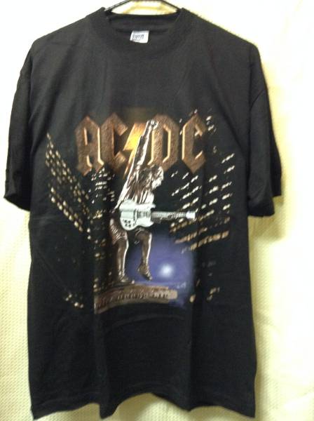 バンドTシャツ AC/DC ワールドツアー 2000年製 M スティッフ・アッパー
