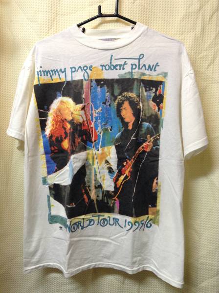 ジミーペイジ ロバートプラント Tシャツ 1995年製 レッドツェッペリン
